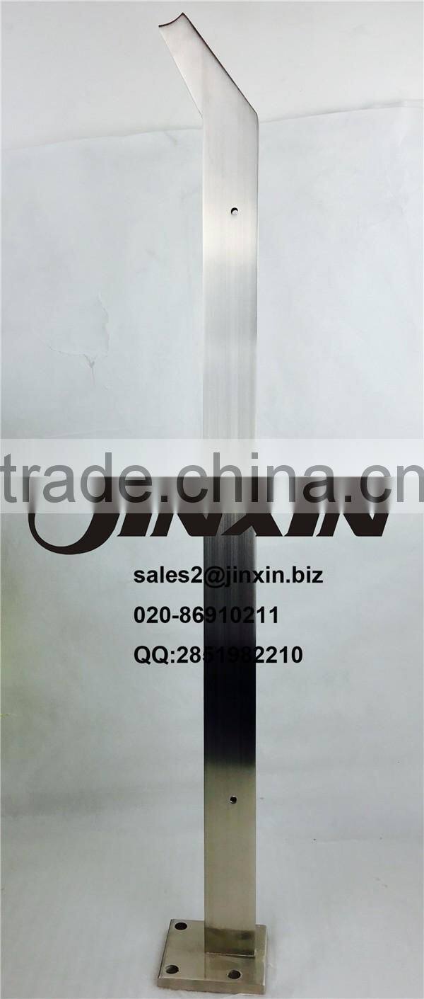 JINXIN Hot sale custom design indoor balcony railing design_stainless steel handrails for project
