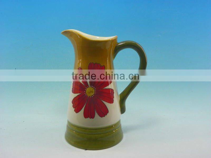 New design ceramic milk jug wholesale