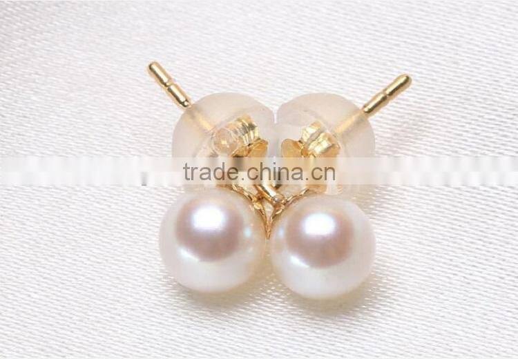 ladies designs 6-6.5 mm Akoya pearl earring