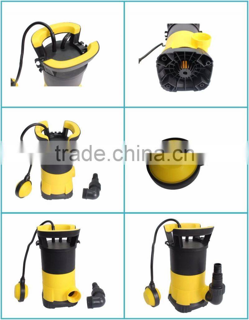 Plastic low flow submersible pump