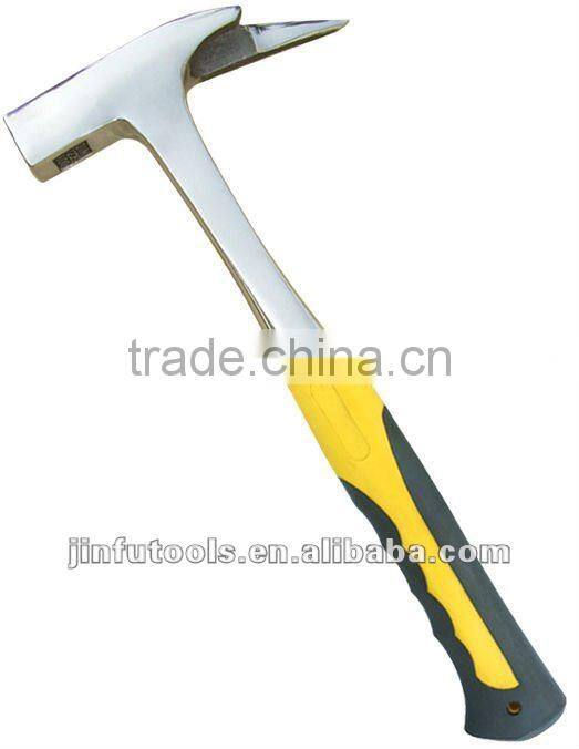 claw hammer with wooden handle