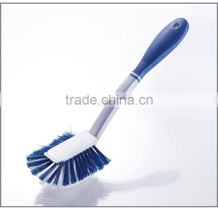 square dish brush with soft grip handle T8212