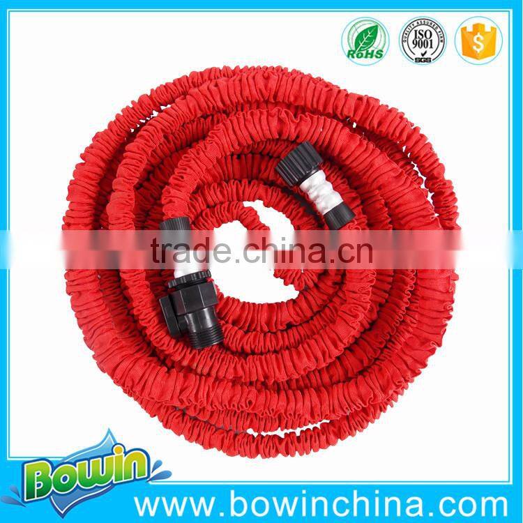 Red Color magic garden hose with Aluninum connector
