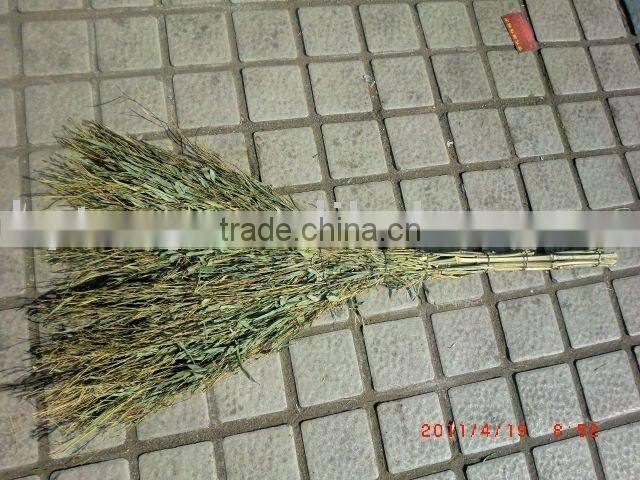 small bamboo broom