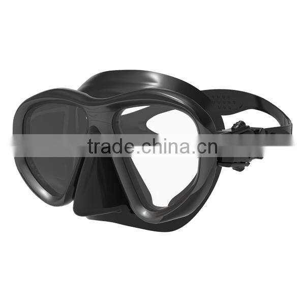 Scuba diving mask & equipment / liquid silicone diving mask/fashion design diving mask (MK-2403)