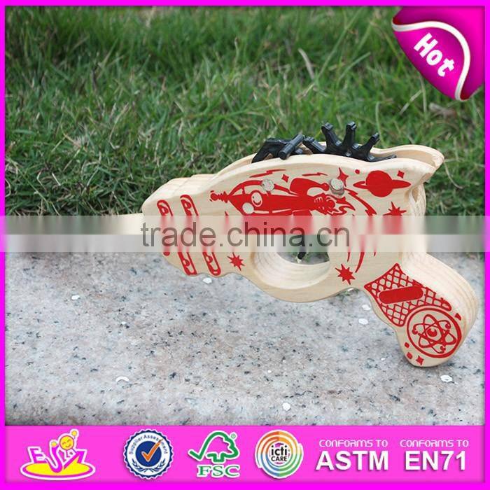 2016 best sale children wooden gun toy W02A098