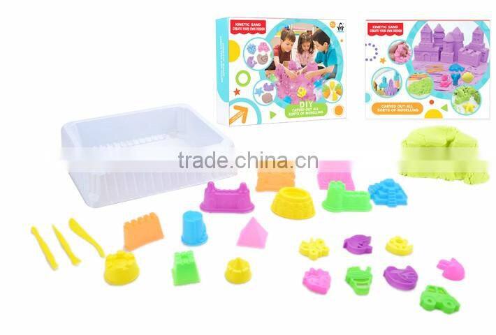 Newest beach toys artificial sand for kids with EN71