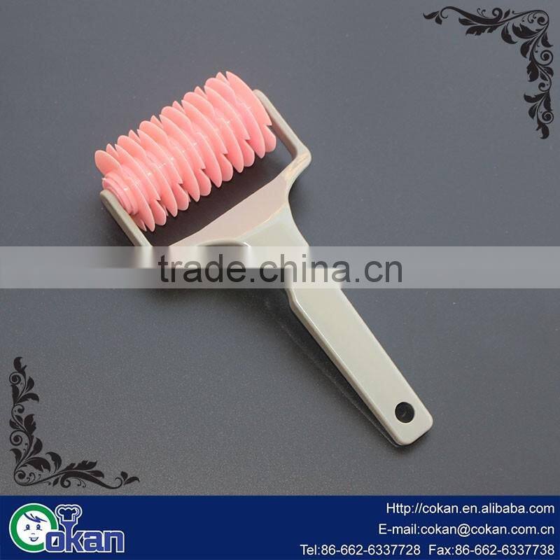 Plastic cake cutter Lattice pastry dough pie crust cutter knife roller/Pastry Lattice Roller cutter of cake tools.