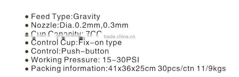 Automatic SL-110 Wholesale Hot Air Brush Makeup Kit