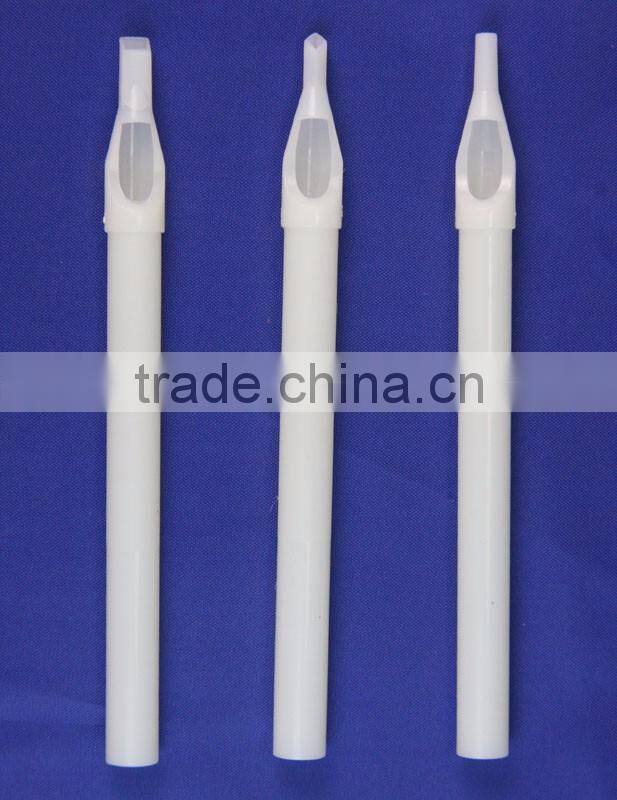 Sterile Disposable Long Tattoo Tip tube nozzle RT VT DT FT Round