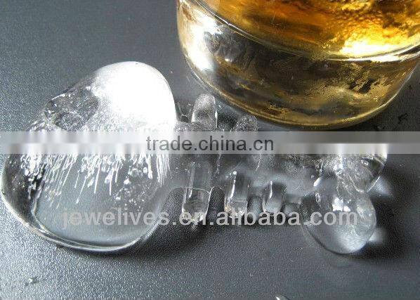 Food grade cool fish bone shape Silicone Ice tray