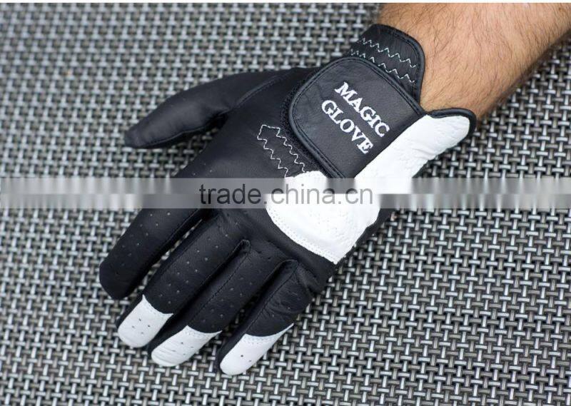 Golf Glove Custom Logo PU Leather Mens Golf Glove
