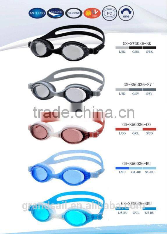 High quality&Low price Silicone Swimming Goggles for Adult