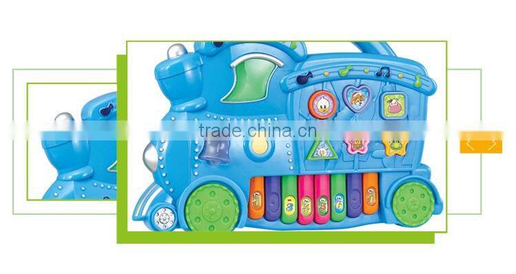 Most popular plastic educational musical instrument small keyboard piano toy