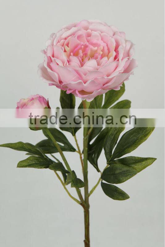 plastic decorative artificial flower peony 27724P