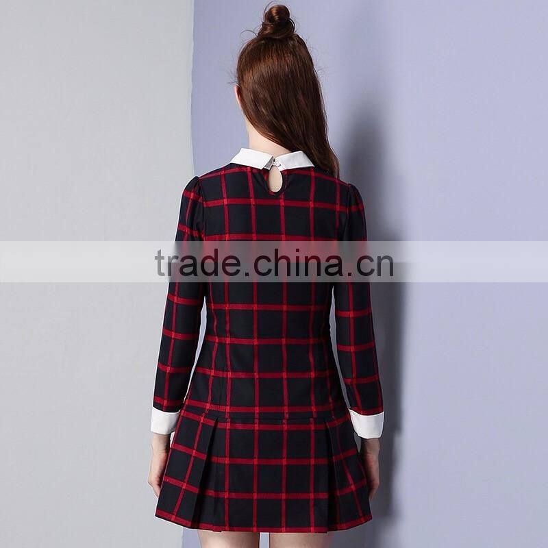 Latest fashion dress women winter 2017 new design hoodie long sleeve letter printed winter dress