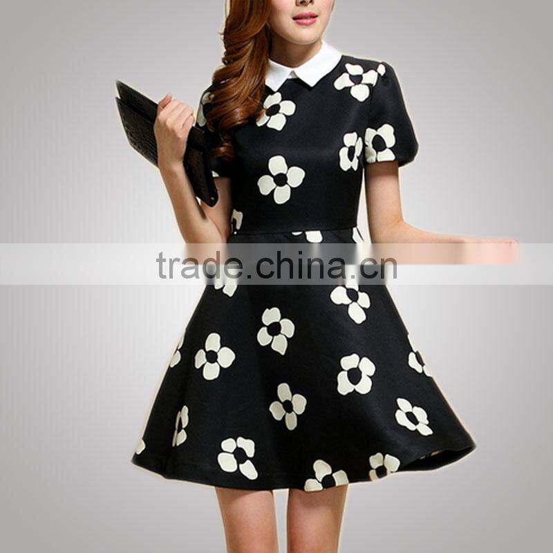 Colorful Sweet 2017 Fashionable Handmade Dress For Grils Summer