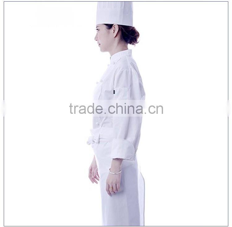 OEM Stander Collar White / Black Unisex Classic Chef Coat
