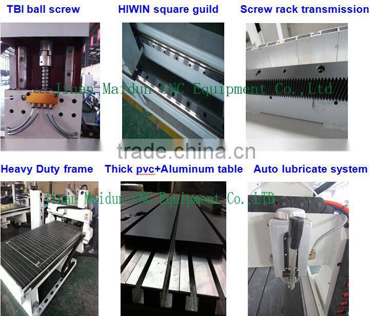 MC 2040 3d wood cnc router machine for aluminum furniture manufacturing machinery