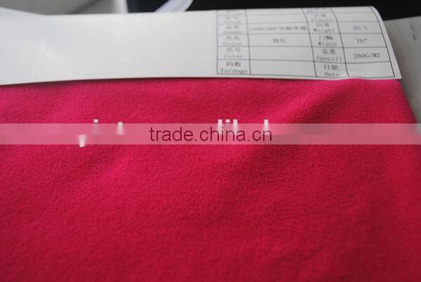 100% polyester knitting custom printed cheap polar fleece fabric