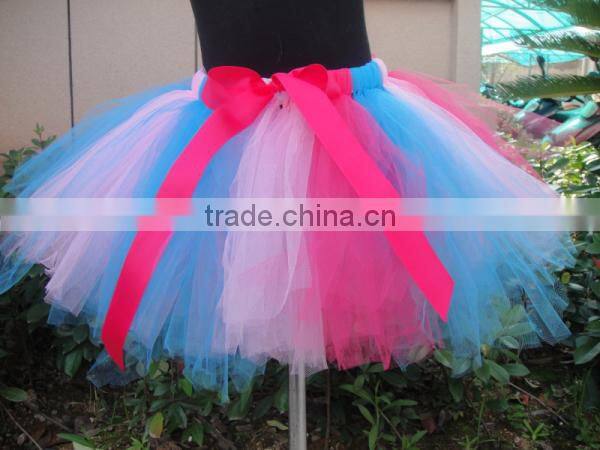 Fashion child rainbow tutu skirt wholesale tutus