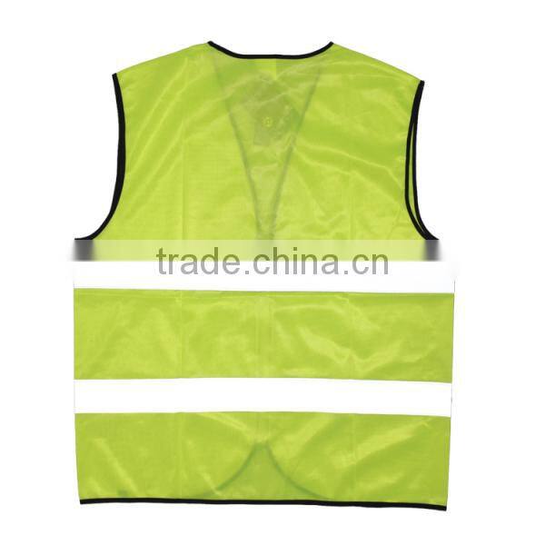 GZY factory wholesale green reflective police vest wholesale stock green vest for sale hot sale in 2016 green reflective vest