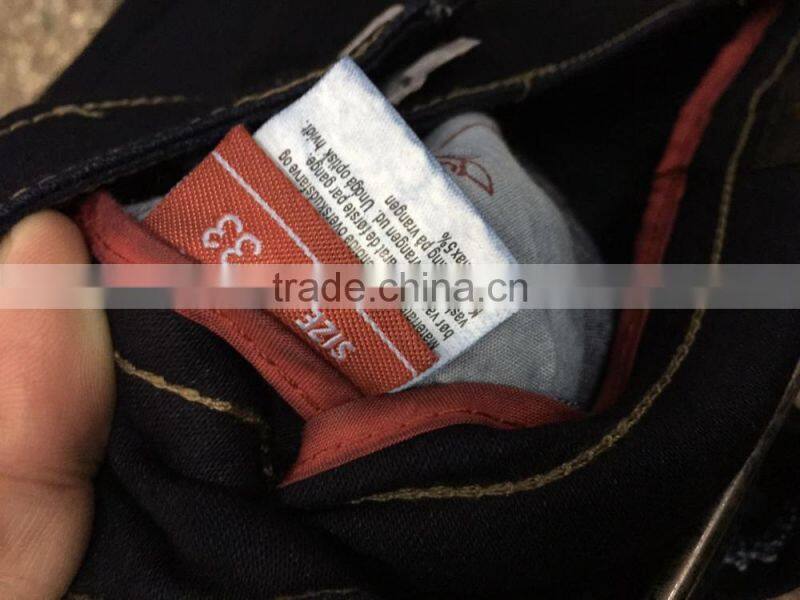 GZY Dark Blue Straight Simple Women Jeans Denim For South America Stock 2017