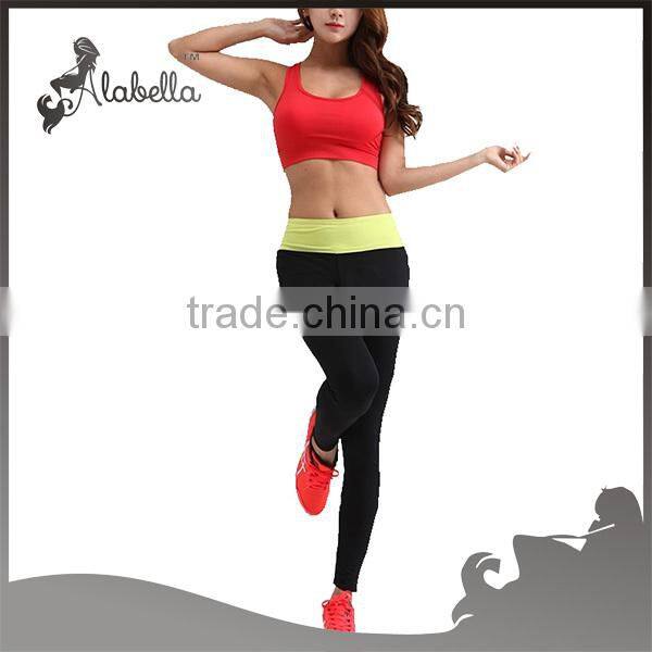 Custom made yoga bra and leggings sport fitness wear set