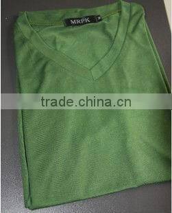 cotton V-neck shirt;body-shaping T-shirt;Aniti-Pilling T-shirt