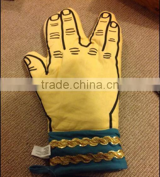 Star Trek: Spock Oven Mitt,star terk oven mitt