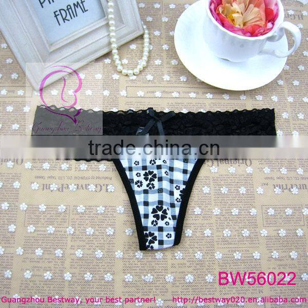 Womens hot sexy underwear soft cotton fabric fashion sexy lingerie