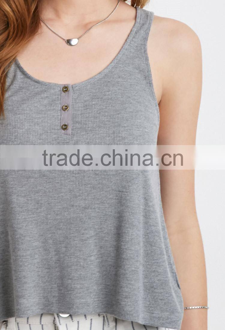 women slim fit cotton tank top