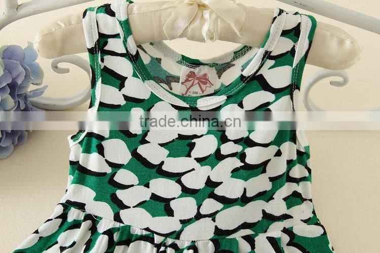 2017 one piece dress cheap little girls dresses