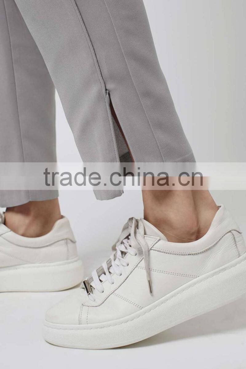 Women casual thin summer elastic waistband joggers, bottoms cropped pant