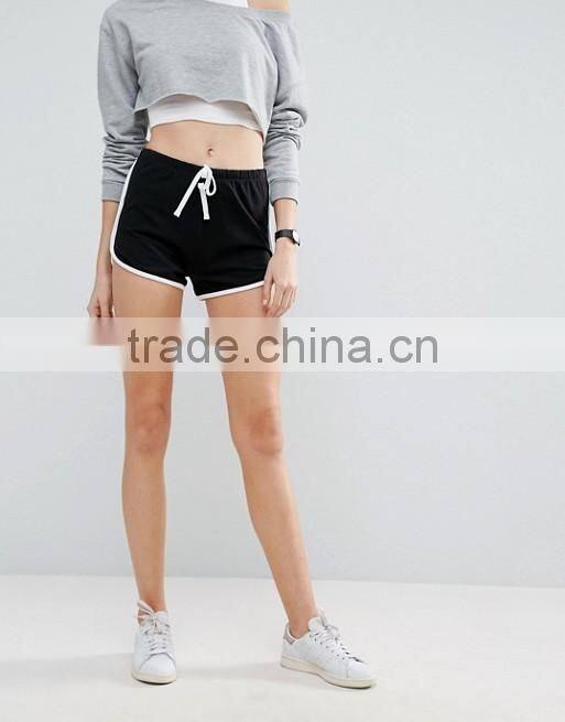 100% cotton sports shorts runner shorts plain summer gym shorts