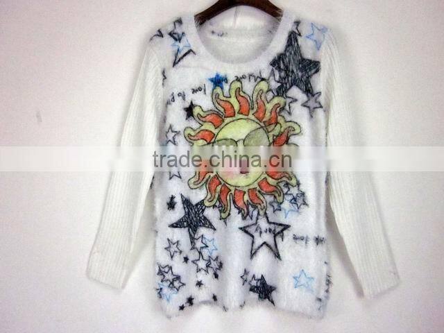 2016 winter cashmere wholesale china made woman sweater