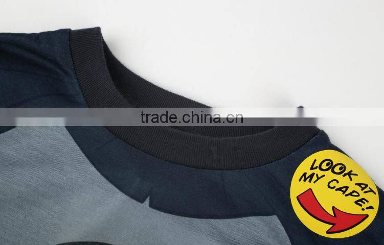 Big boy Batman Cape three pieces pajamas