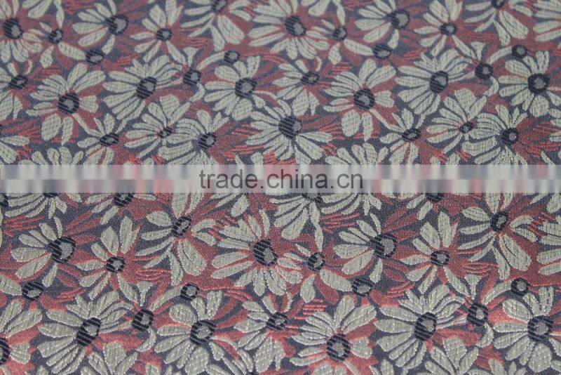 Women garment Jacquard fabric, cheap customize fabric