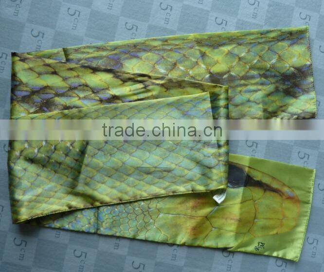 polyester design promotional scarf