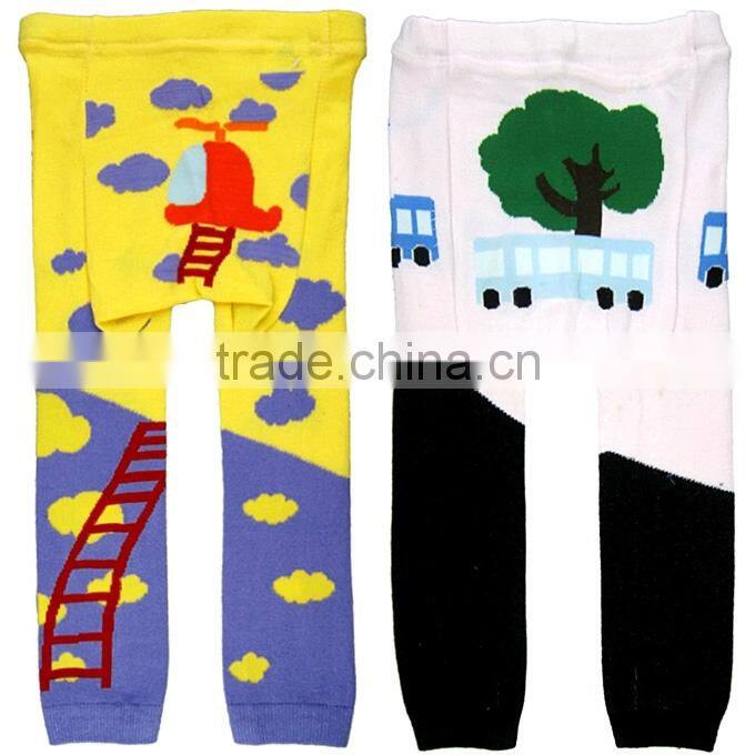 Wholesale New Kids PP Pants Cute Cartoon Printed Baby Knitted Leggings For Children Pants SC40822-31