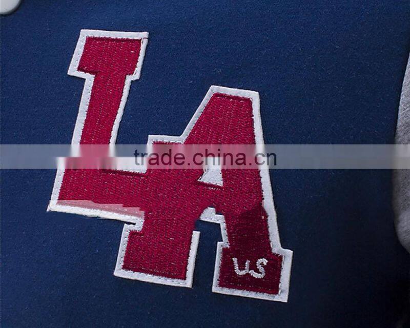 Stylish Contrast Color Men Winter Jacket / Long Sleeves With Patch Men Jacket/Front Pocket Men Jacket T1701010