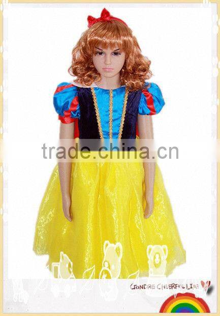 Girls Kids SNOW WHITE Fancy Dress Costume Fairy Princess Outfit Dress party dress
