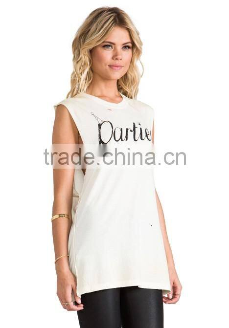 custom company logo bright color tank tops