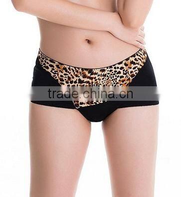 Leopard black sexy ladies underwears luxury lingerie