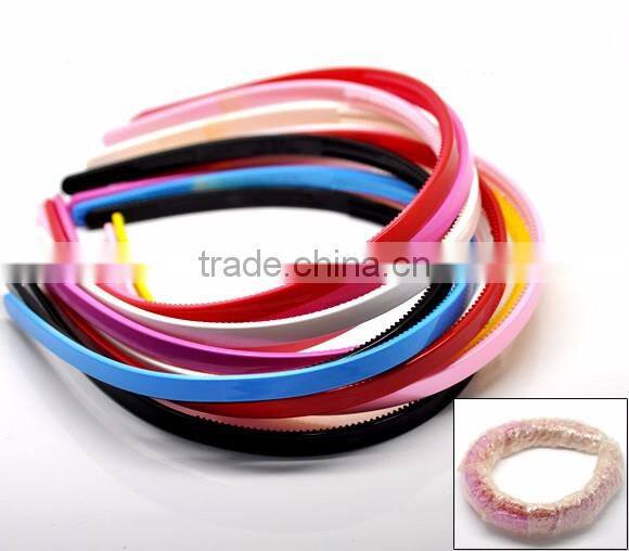 Newest Mixed Plastic Teeth Hair Band Headbands