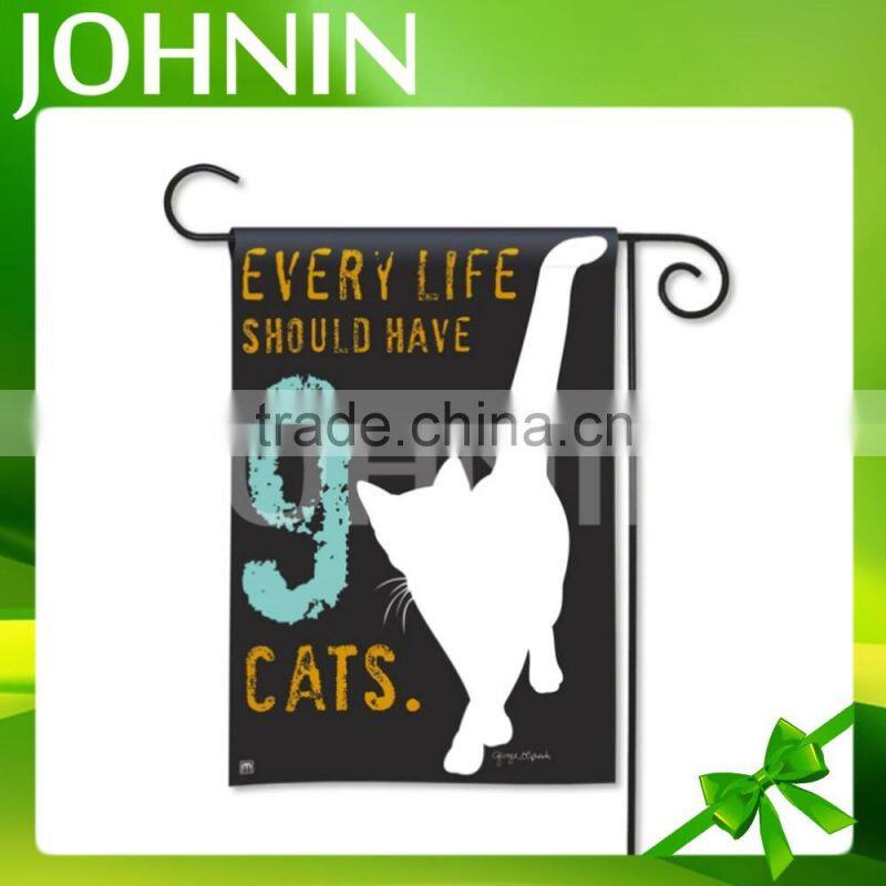 China Promotion Advertising 28*40inch Custom Size Garden Flag