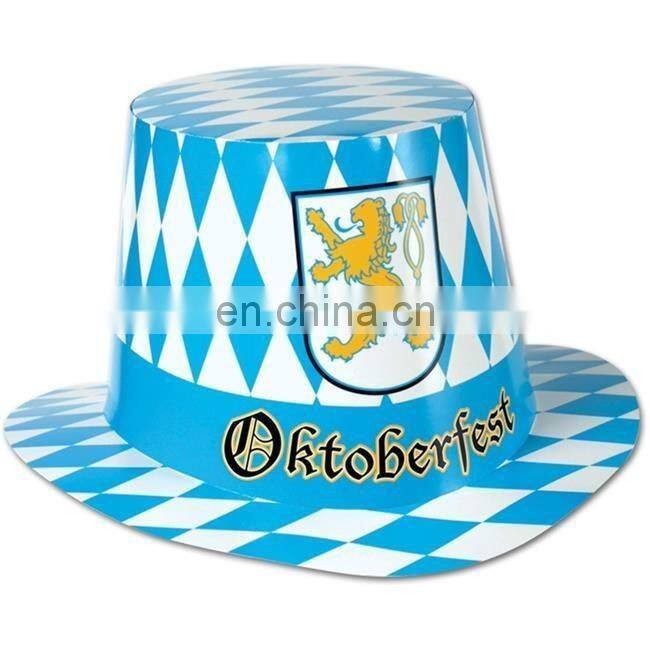 Grey Oktoberfest Beer Man Bavarian Hat German Mens Fancy Dress Accessory OH2151