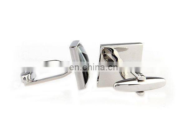 fashion men's jewelry high quality onyx cufflinks