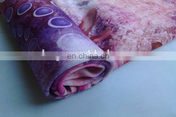 Shaoxing winfar Textile Scuba Digital Printing 100% Polyester Double Face Fabric