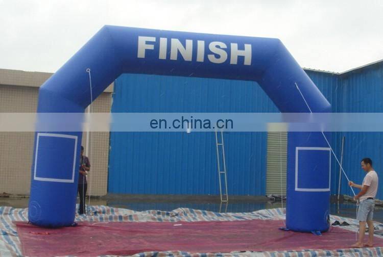 Inflatable Start Finish Line Sports Arch For Sale , Outdoor Advertising Inflatable Arch